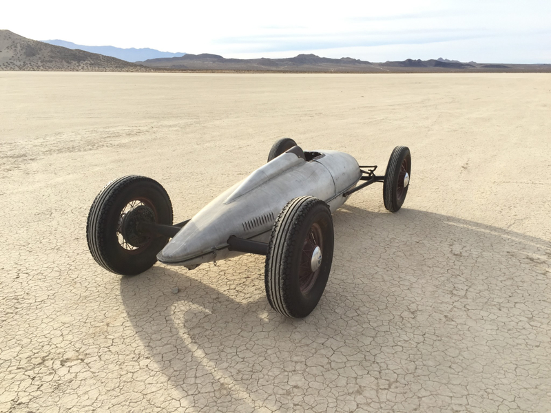 Illustration for article titled Become a '50s Speed Demon With This Flathead-powered Belly Tanker